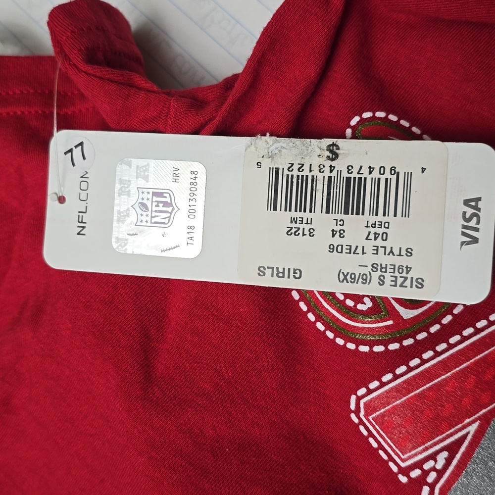 San Francisco 49ers Vneck Shirt - Picture 8 of 8